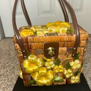 FLOWER BASKET BAG 🌸